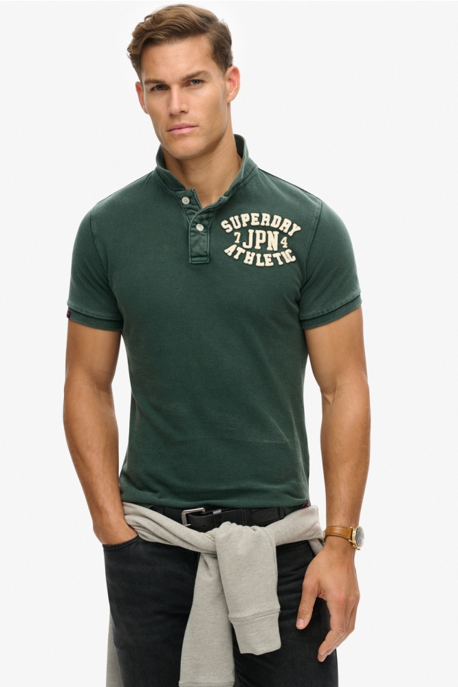 VINTAGE ATHLETIC POLO M1110396A 27e enamel green